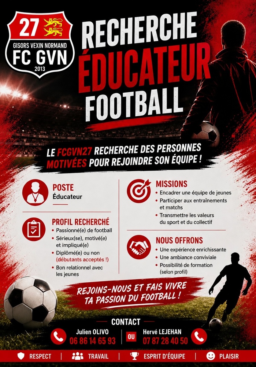 RECHERCHE ÉDUCATEURS