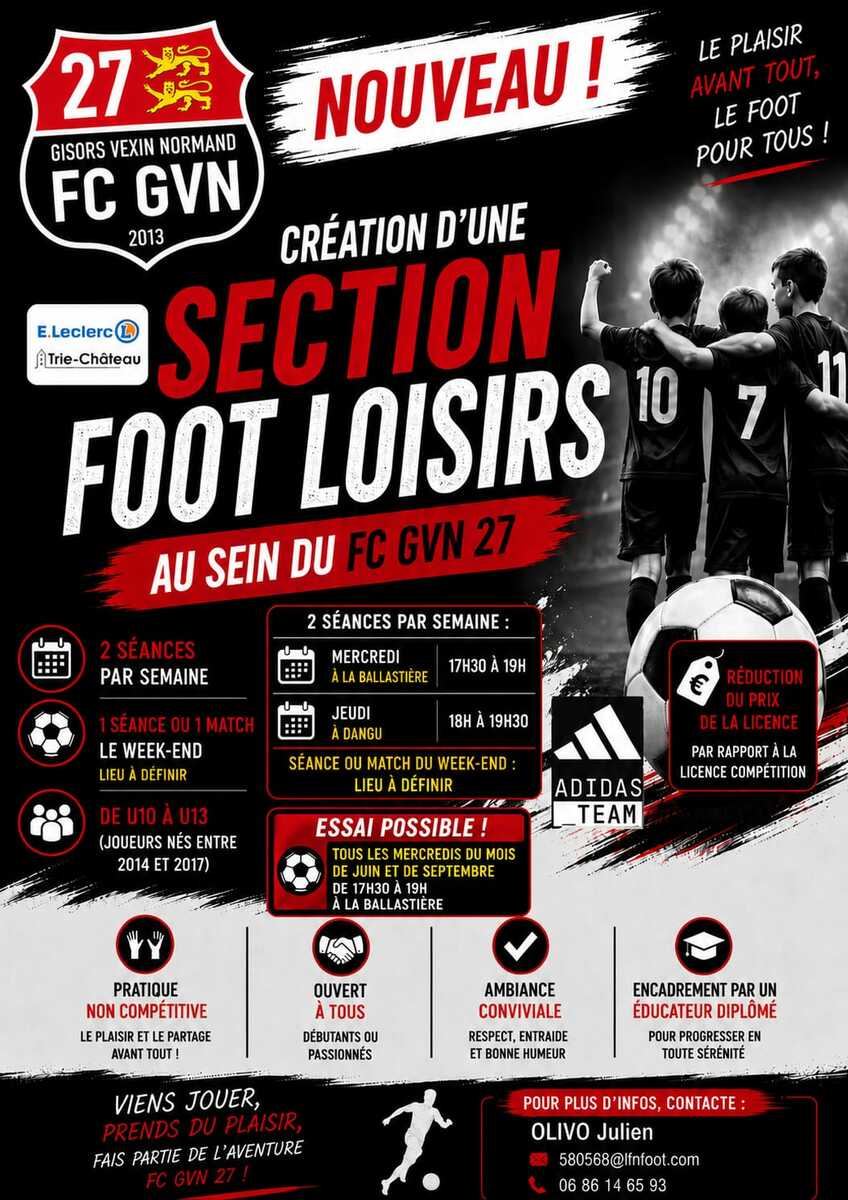 FOOT LOISIRS 🔴⚫