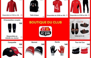 BOUTIQUE DU CLUB