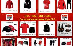 BOUTIQUE DU CLUB