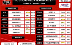 AGENDA DU WEEK-END