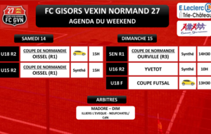 AGENDA DU WEEKEND