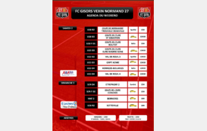 AGENDA DU WEEKEND