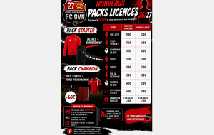 TARIFS LICENCES 26-27